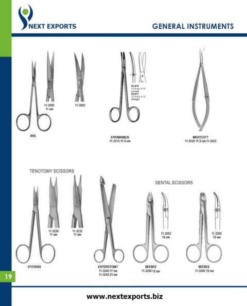 Tenotomy & Dental Scissors